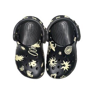 CROCS Classic Glow Space Clog, Toddler 6